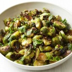 Brussels Sprouts with Toasted Walnuts & Lemon